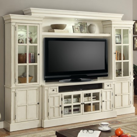 62" Console Entertainment Wall